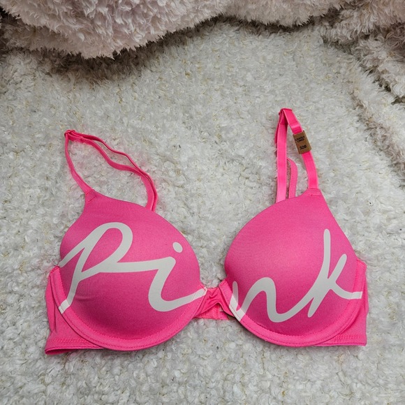 PINK Victoria's Secret Other - Victoria's Secret PINK Wear Everywhere Push-up Bra sz 32B NWT